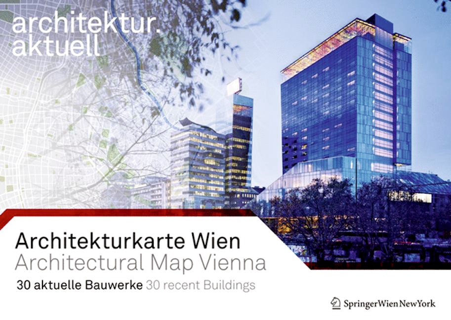 Book cover image for Architekturkarte Wien / Architectural Map of Vienna ISBN: 9783990434031
